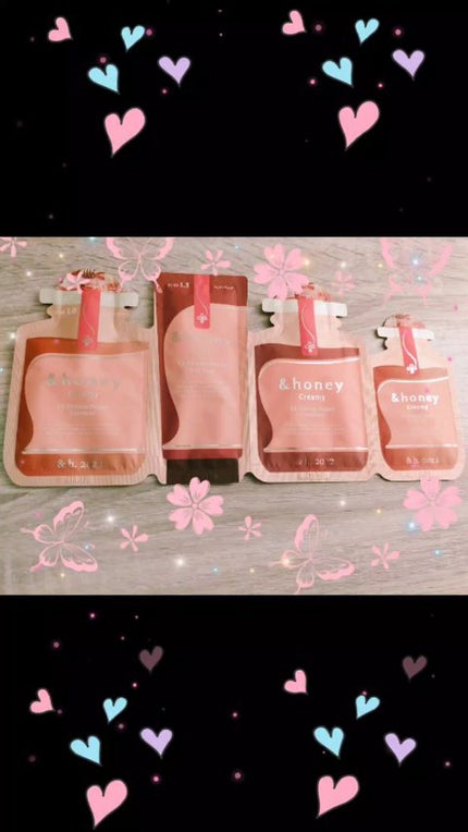 &honey  Creamy EXダメージリペアヘアパック1.5/&honey/ヘアマスク・ヘアパックを使ったクチコミ(1枚目)