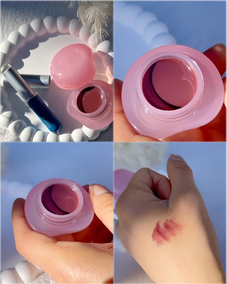 フィー ピンクオブセッションステイフィットティント/fwee/リップティントを使ったクチコミ（2枚目）