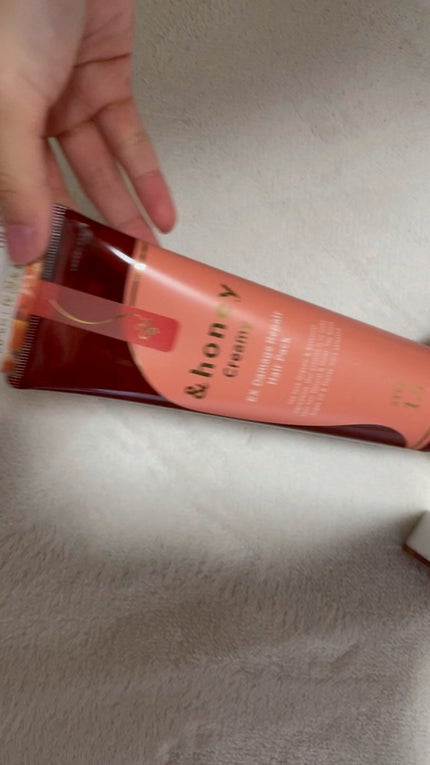 &honey Creamy EXダメージリペアヘアパック1.5/&honey/ヘアマスク・ヘアパックの人気ショート動画