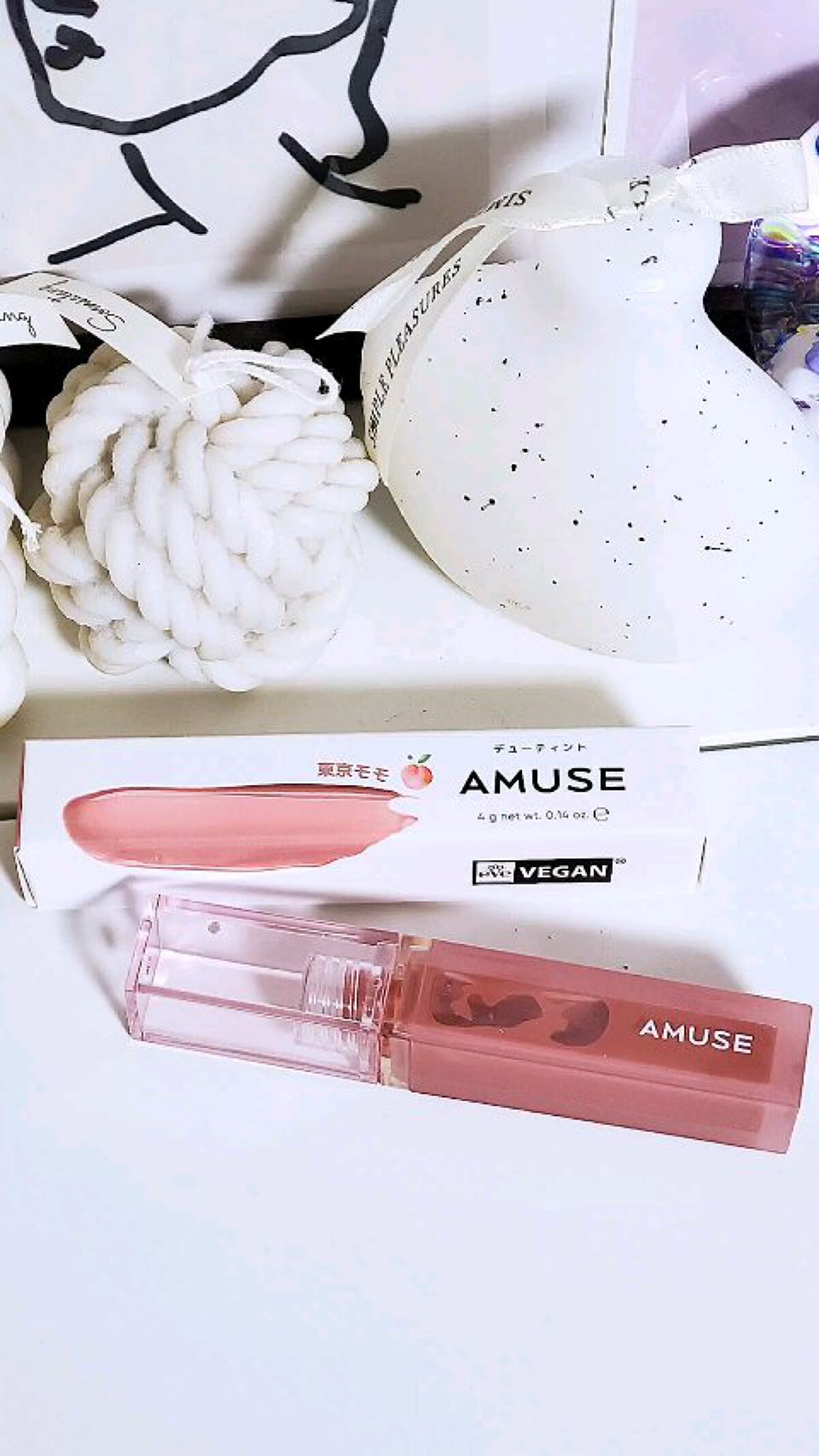 デューティント/AMUSE/リップティントを使ったクチコミ（1枚目）