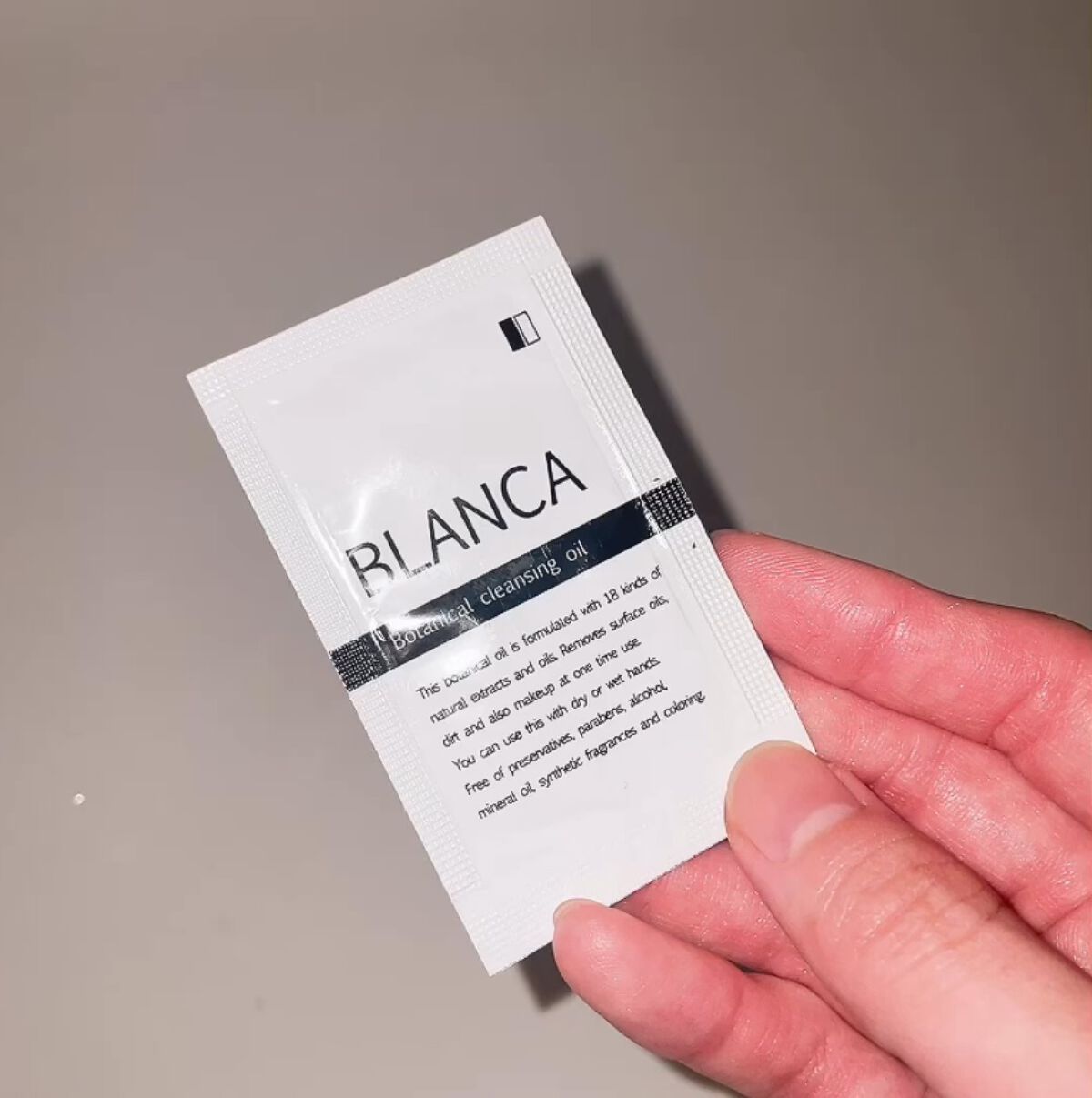 BLANCA ボタニカル クレンジングオイル/BLANCA/オイルクレンジングを使ったクチコミ（1枚目）