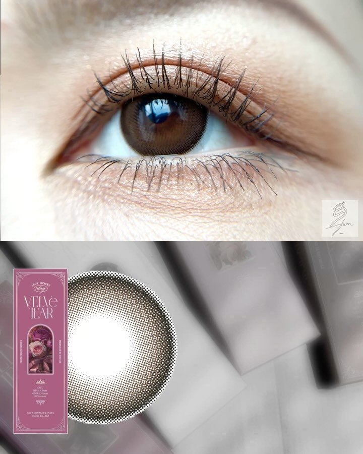 VELVETEAR/VELVETEAR/ワンデー（１DAY）カラコンの動画クチコミ2つ目