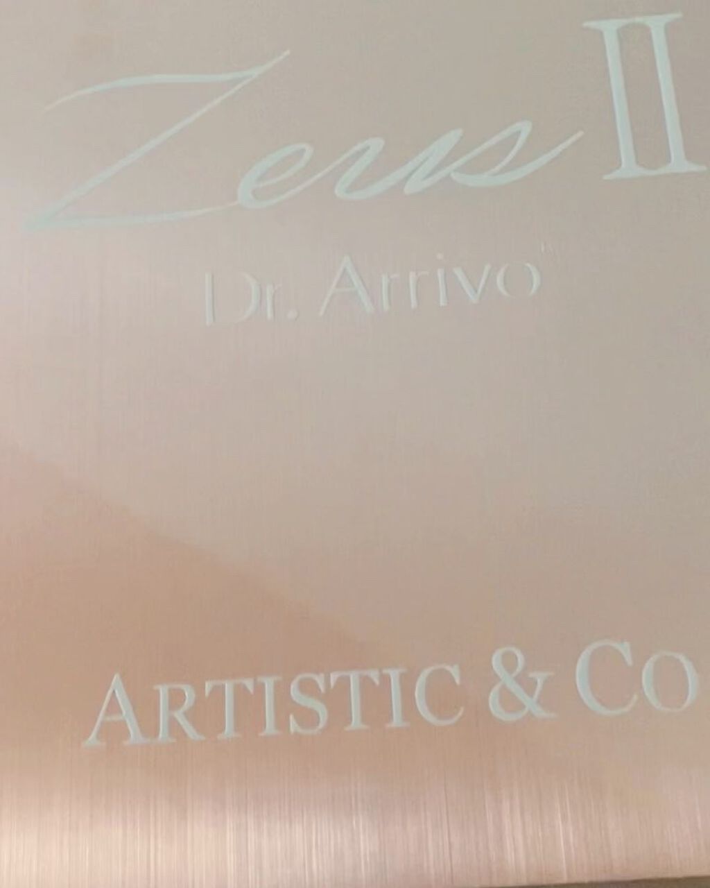 Dr.Arrivo ZeusII/ARTISTIC＆CO./美顔器・マッサージを使ったクチコミ（1枚目）