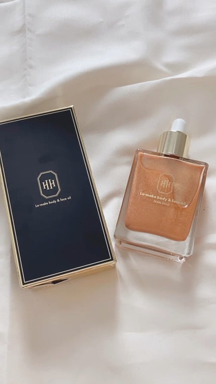 ラ・メイク ボディ&フェイスオイル/H×H/ボディオイルの人気ショート動画