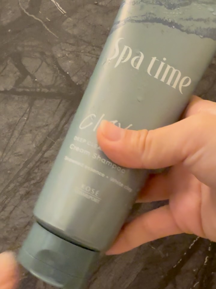 スパタイム クリームシャンプー （リッチモイスト）/Spa time/市販シャンプーを使ったクチコミ（3枚目）