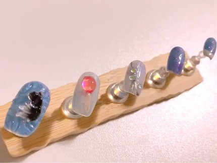 めい on LIPS 「夏祭りネイル🏮👘✨そろそろ夏祭りの季節がやって来ましたね。
こ..」(2枚目)