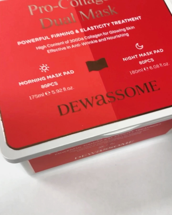 コラーゲンデュアルマスク/DEWASSOME/シートマスク・パックを使ったクチコミ（2枚目）