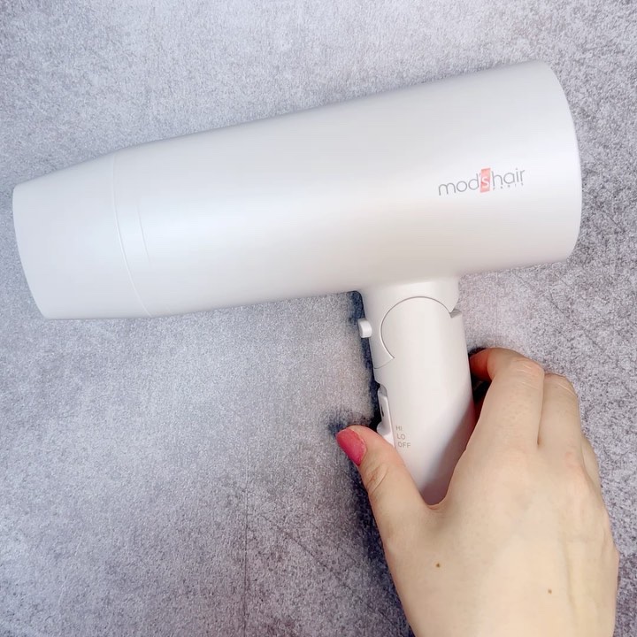 アドバンススマート ダブルイオンヘアードライヤー（MHD-1246）/mod's hair/ドライヤーの動画クチコミ3つ目