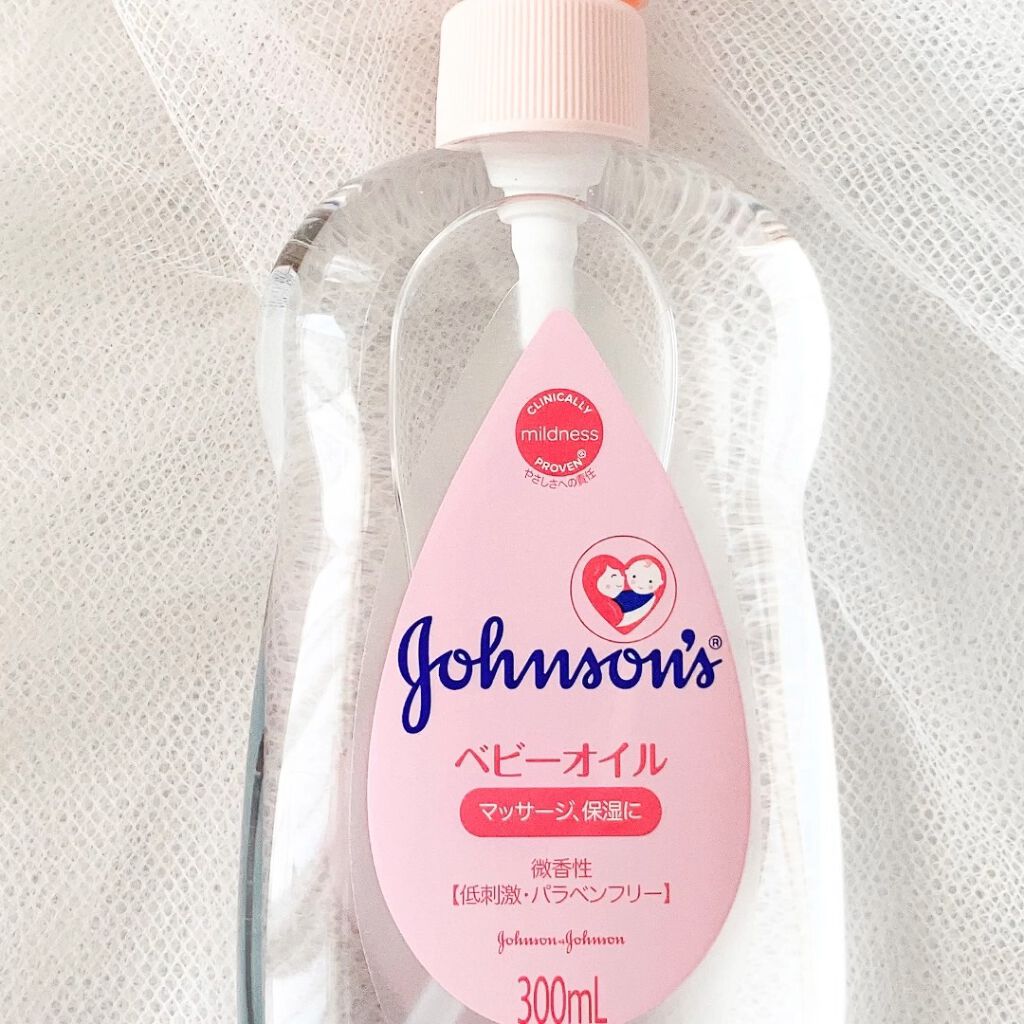 ジョンソンベビーオイル微香性/ジョンソンベビー/ボディオイルの人気ショート動画