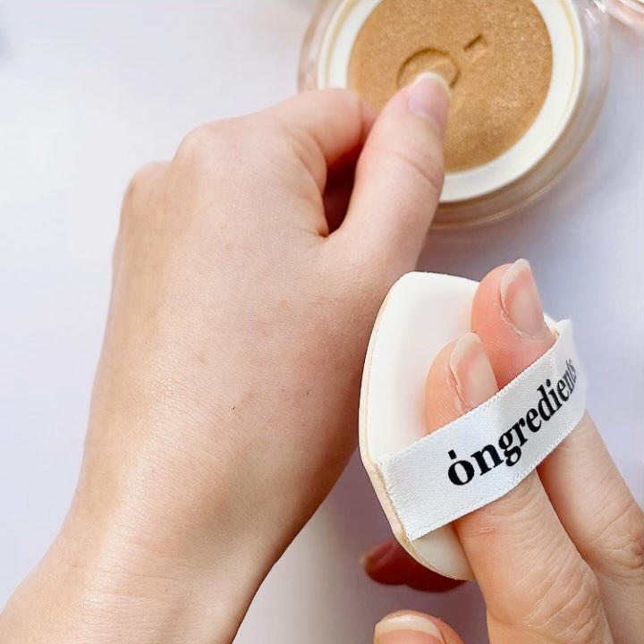 スキンバリアグロウカバークッション/Ongredients/クッションファンデーションを使ったクチコミ（3枚目）