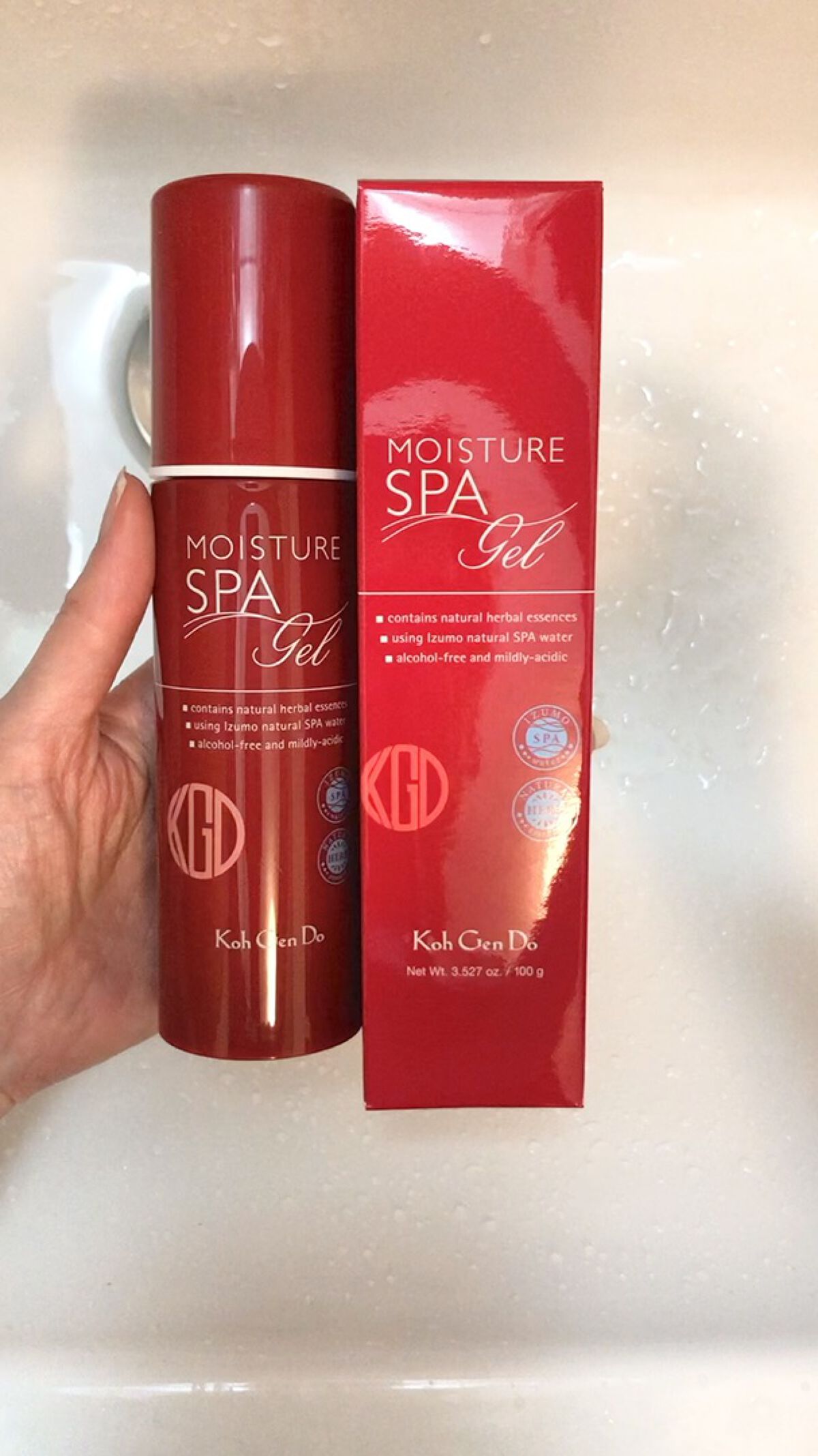 Koh Gen Do オールインワン モイスチャー ジェルのクチコミ「#江原道 のベースメイクアイテムはけっこう好きで使ってるんだ‼️

今回は#スキンケア お試し.....」（1枚目）