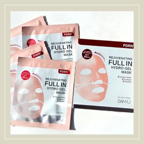 PDRNリジュべネティングフルインハイドロゲルマスク/SAM'U/シートマスク・パックを使ったクチコミ（2枚目）