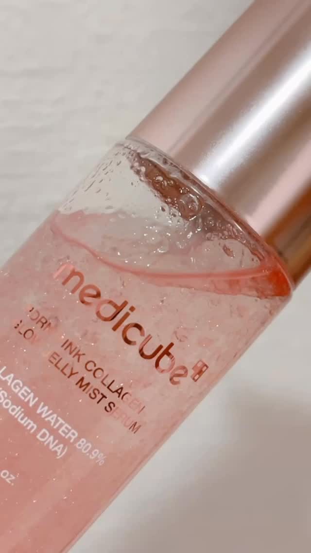 PDRNピンクゼリーセラムミスト/MEDICUBE/美容液の人気ショート動画