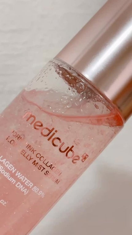 PDRNピンクゼリーセラムミスト/MEDICUBE/美容液の人気ショート動画