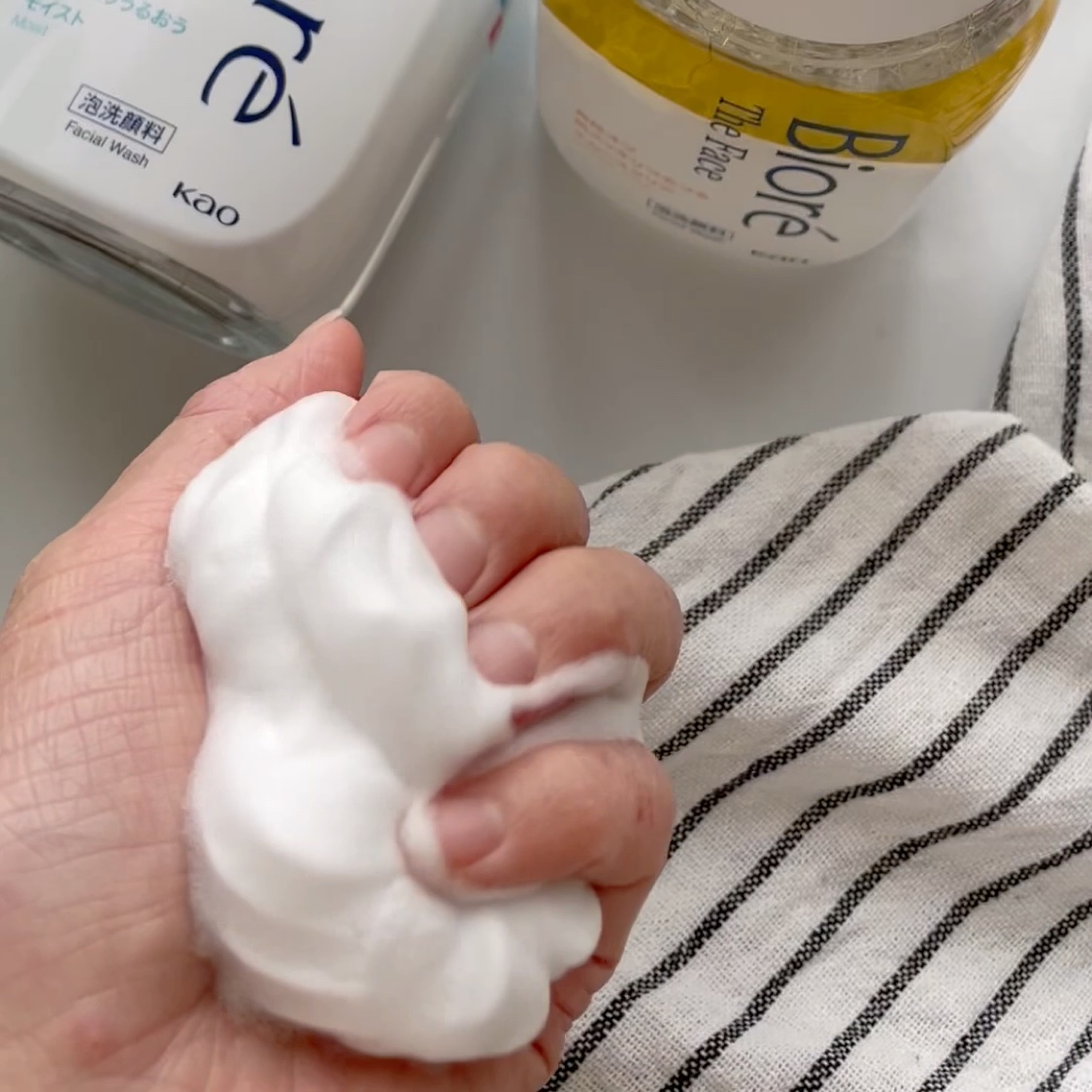 ビオレ ザフェイス 泡洗顔料 モイスト/ビオレ/泡洗顔を使ったクチコミ（3枚目）