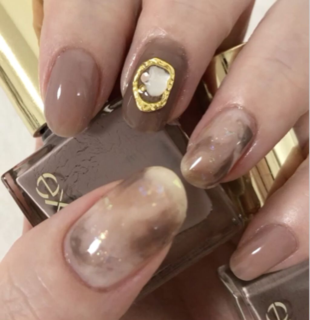 グロッシーコート/スキューズミー/オールインワンネイルを使ったクチコミ（2枚目）