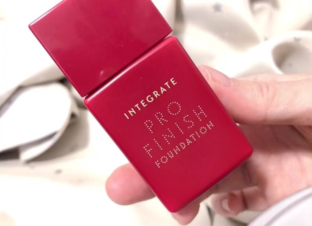 プロフィニッシュリキッド/インテグレート/リキッドファンデーションを使ったクチコミ（1枚目）