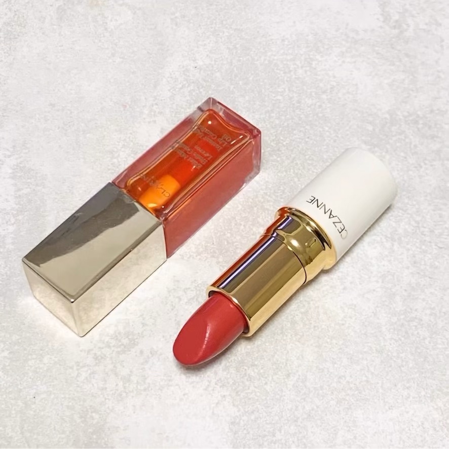 ラスティング リップカラーN/CEZANNE/口紅を使ったクチコミ（1枚目）