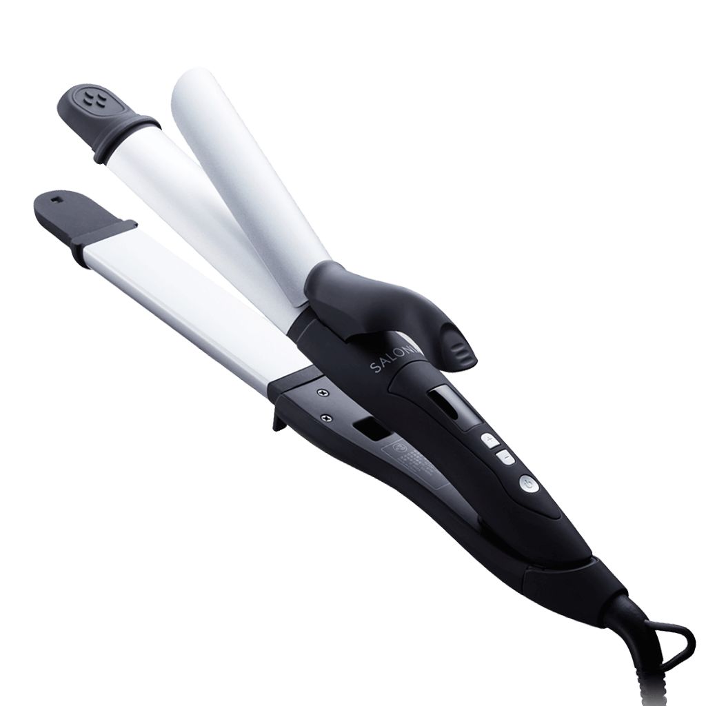 SALONIA 2WAYヘアアイロン SALONIA