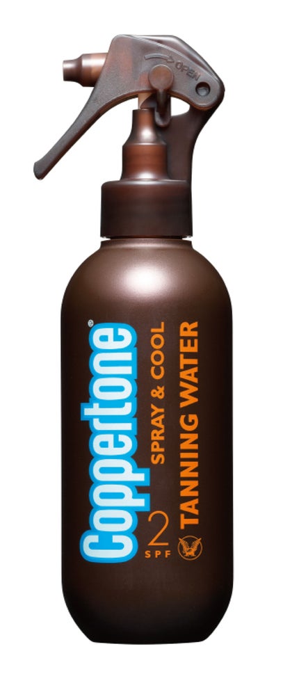 コパトーン タンニングウォーターSPF2