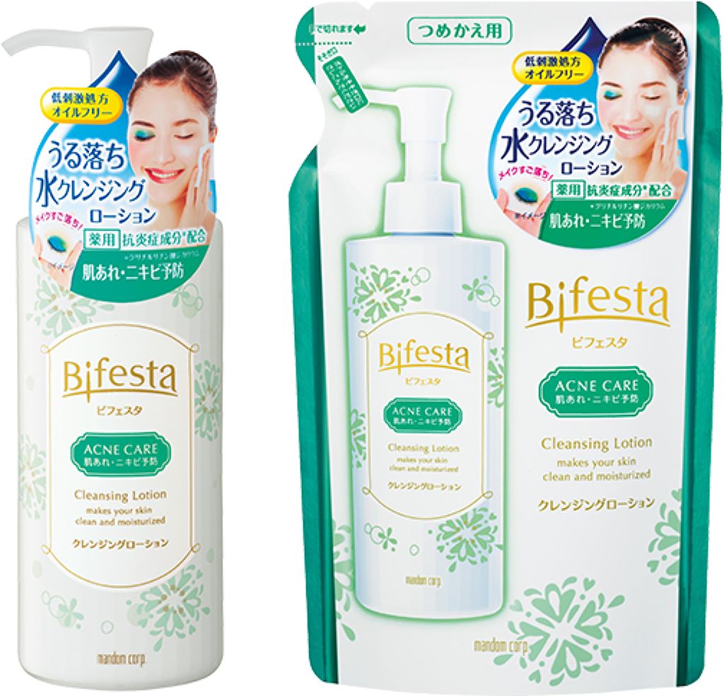 ビフェスタ うる落ち水クレンジング ローション コントロールケア