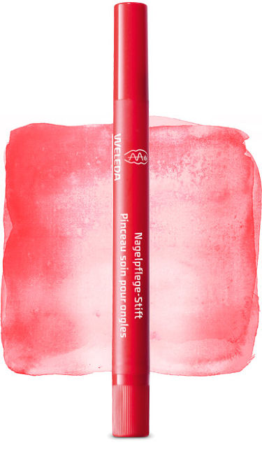 試してみた ざくろ ネイルオイルブラッシュ Weleda Lips