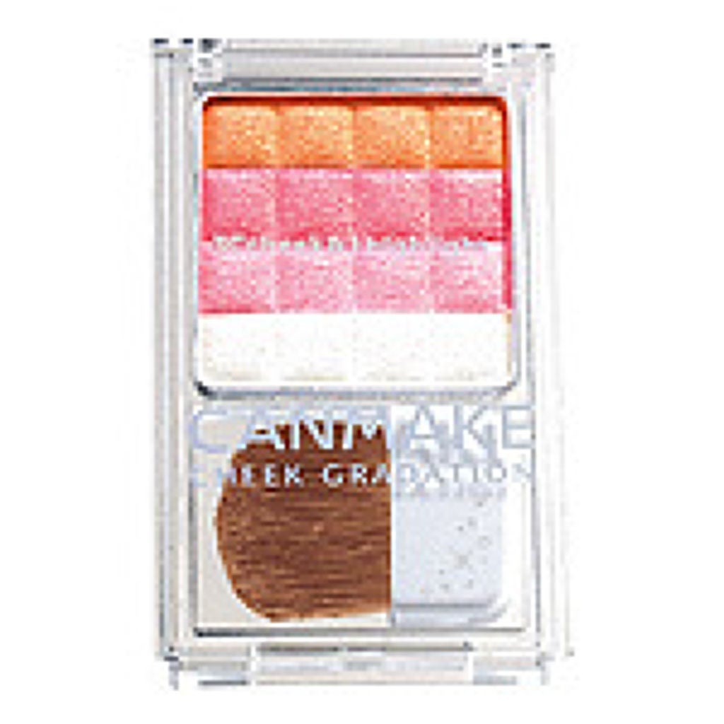 チークグラデーション キャンメイク