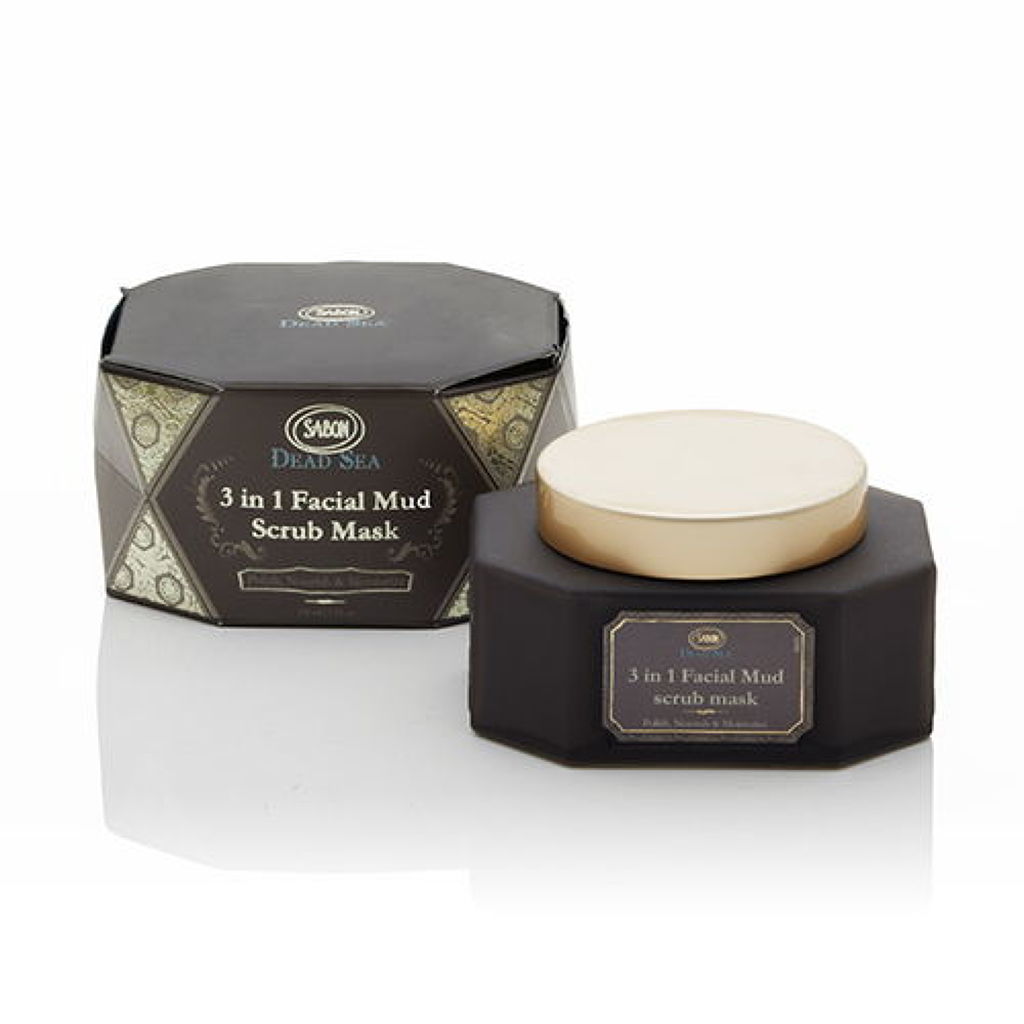 3in1 フェイシャル マッド スクラブ マスク SABON