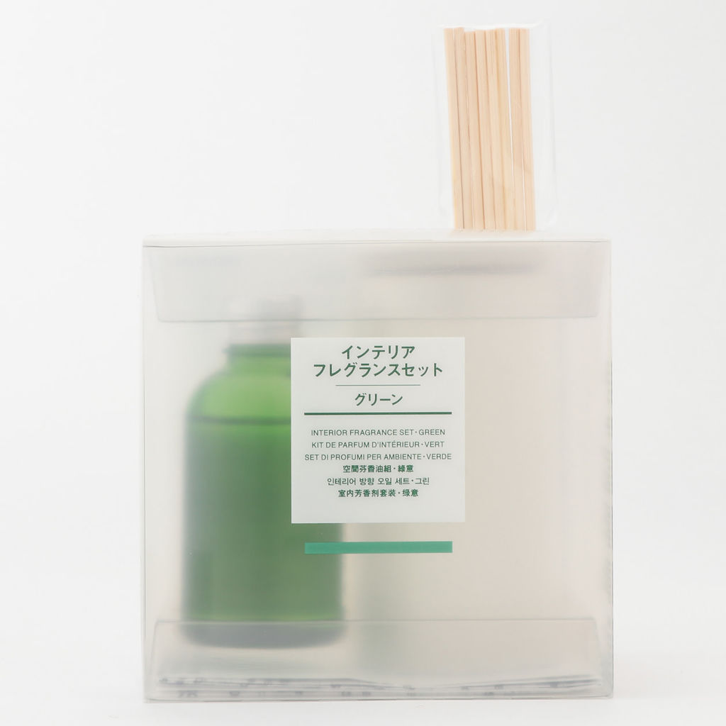 試してみた インテリアフレグランスセット グリーン 無印良品 Lips 試してみた インテリアフレグランスセット グリーン 無印良品 Lips