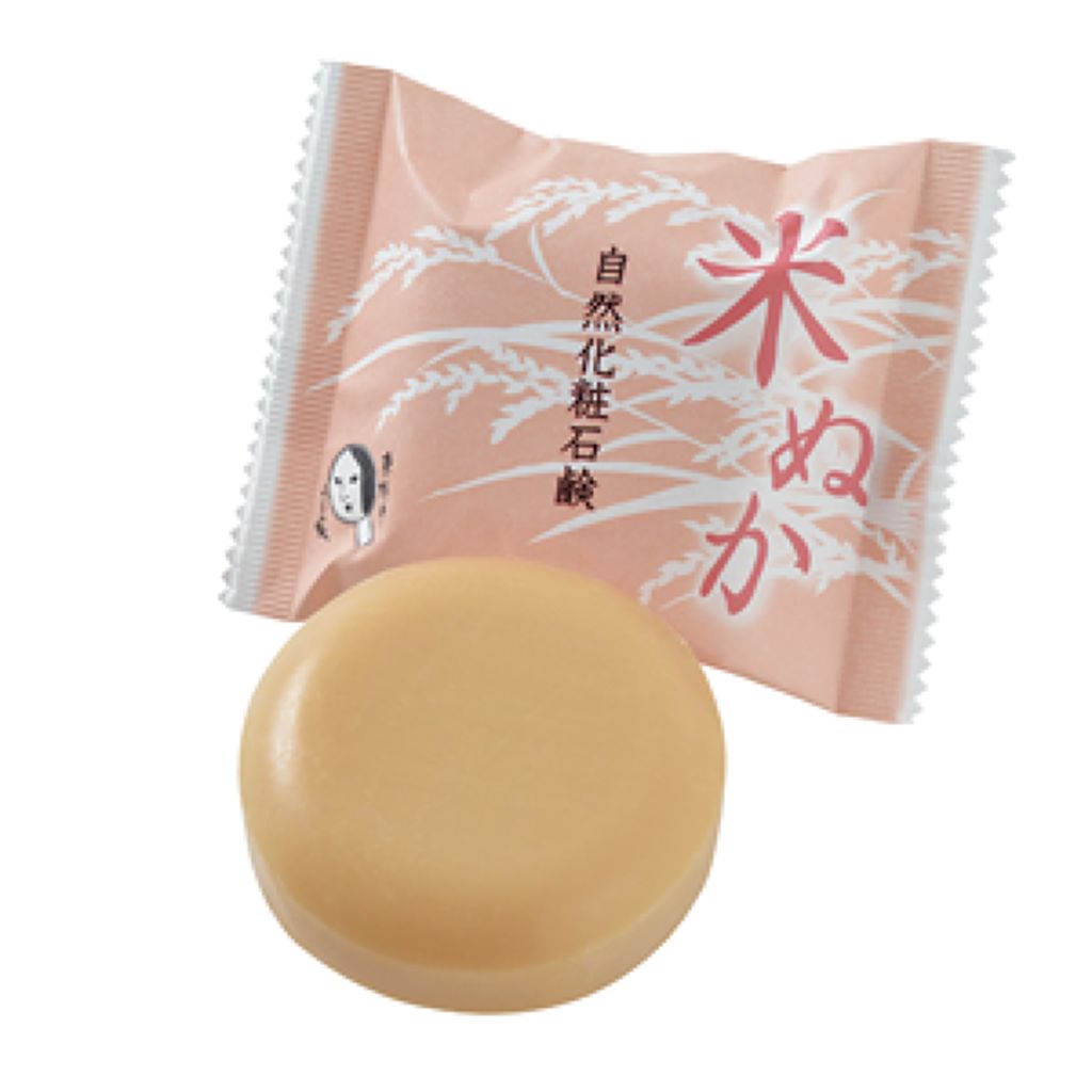 自然化粧石鹸 米ぬかの香り よーじや