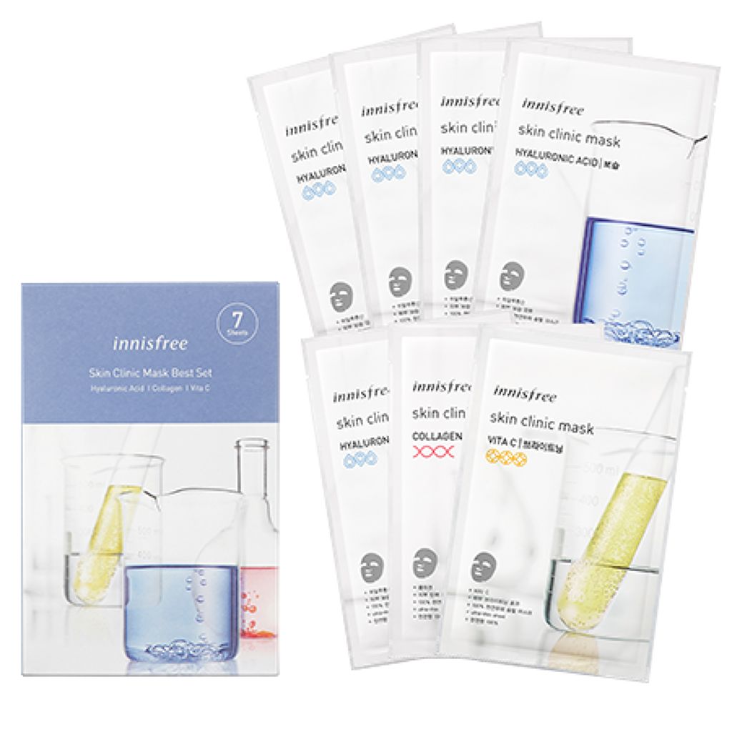 innisfreeskin clinic mask best set