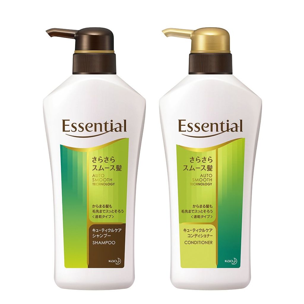キューティクルケアシャンプー／コンディショナー ＜さらさらスムース髪＞ / エッセンシャル