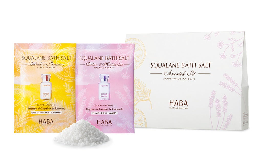 スクワランバスソルト・アソートセット HABA