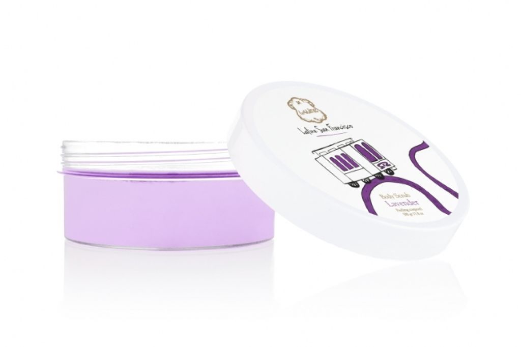 サンフランシスコ限定 ラベンダー ボディスクラブ Laline