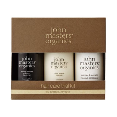 ヘアケアトライアルキット john masters organics