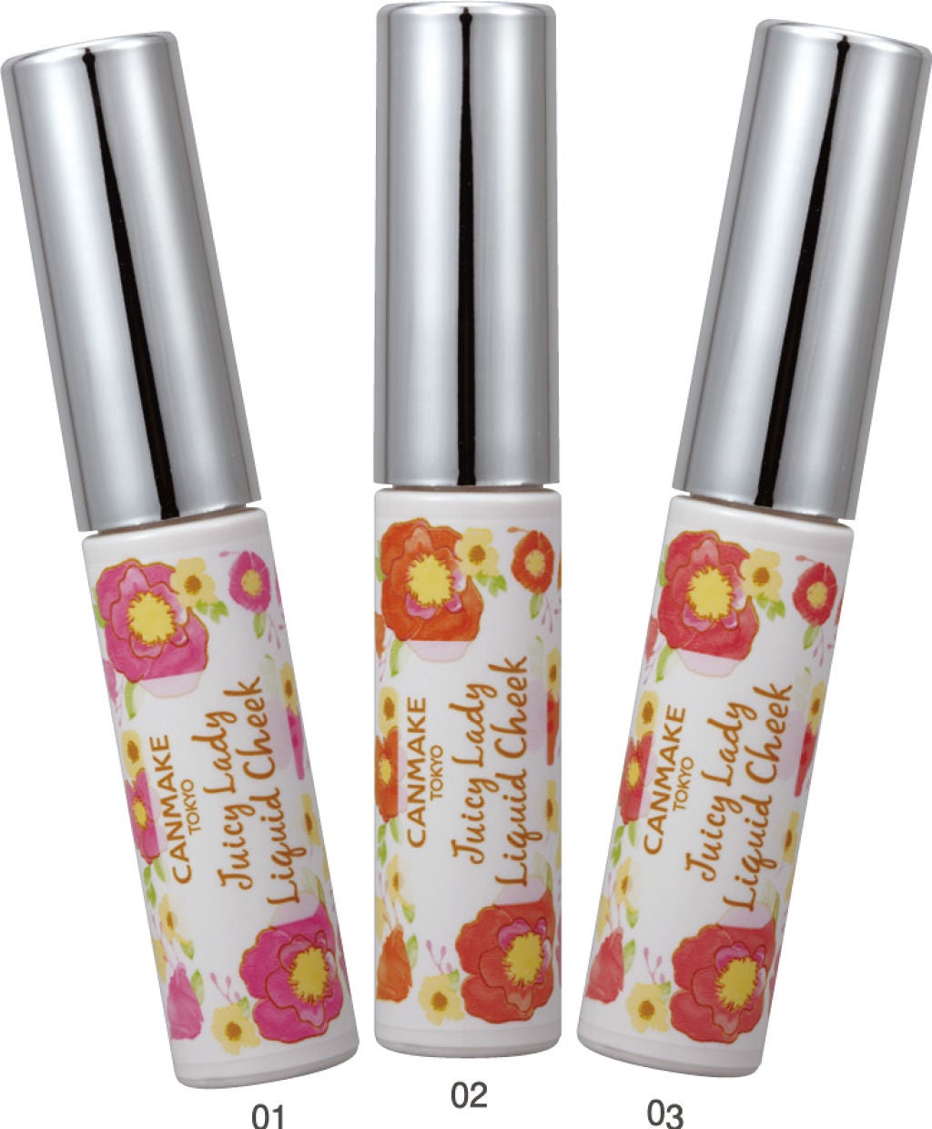 ジューシーレディリキッドチーク キャンメイク