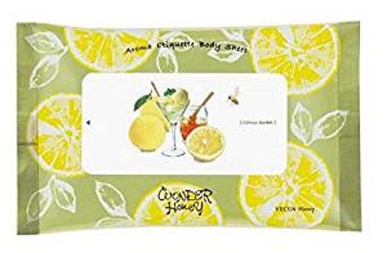 VECUA Honey ワンダーハニー 素肌すっきりアロマボディシート シトラスソルベ