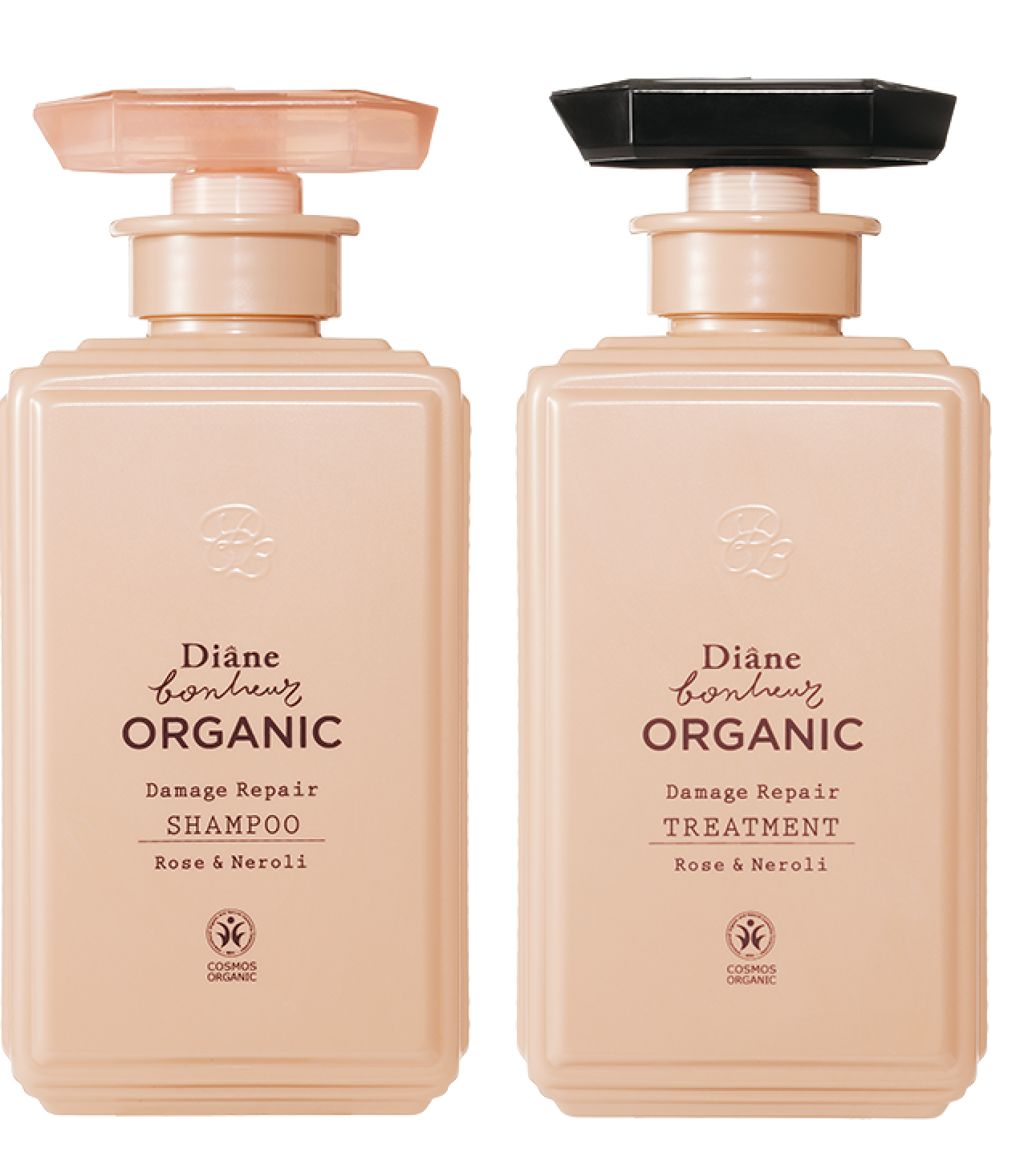 オーガニック ダメージリペア シャンプー/トリートメント ローズ&ネロリの香り ダイアン