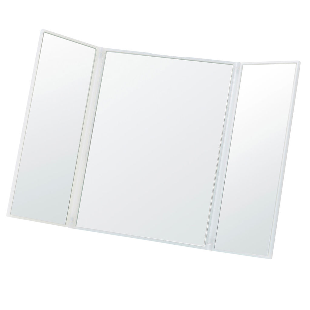 スチロール折りたたみ3面鏡 / 無印良品