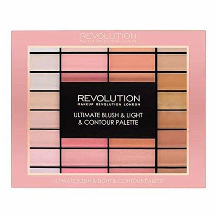 MAKEUP REVOLUTION Ultimate Blush Light and Contour Palette