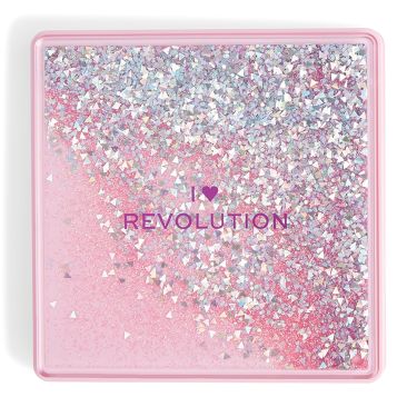 試してみた】I Heart Revolution Glitter Palette／MAKEUP REVOLUTIONのリアルな口コミ・レビュー |  LIPS
