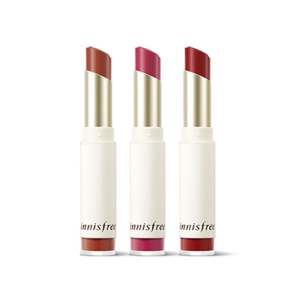試してみた リアルフィット ベルベット リップスティック Innisfreeのリアルな口コミ レビュー Lips