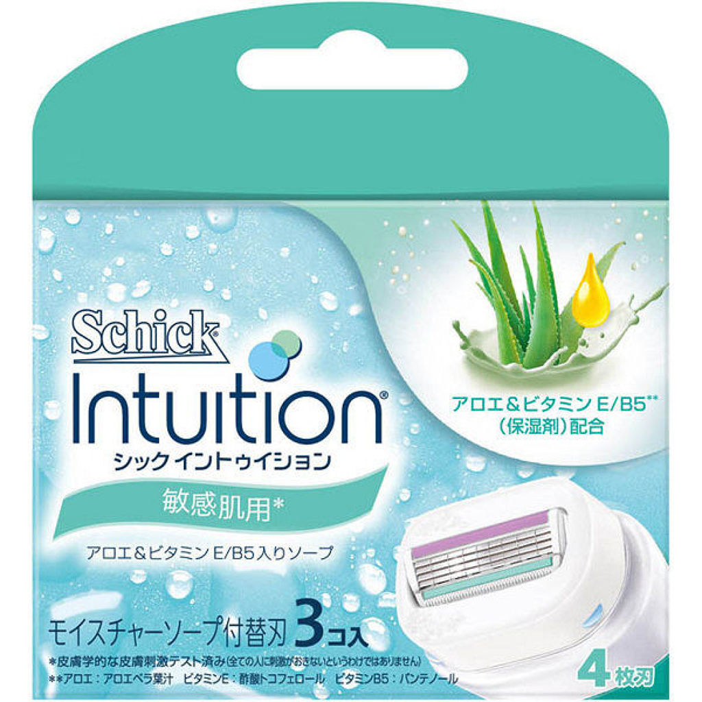 試してみた】シック Schick イントゥイション 替刃 女性用 カミソリ 敏感肌用(3コ入)/シック | LIPS 試してみた】シック Schick イントゥイション 替刃 女性用 カミソリ 敏感肌用(3コ入)/シック | LIPS