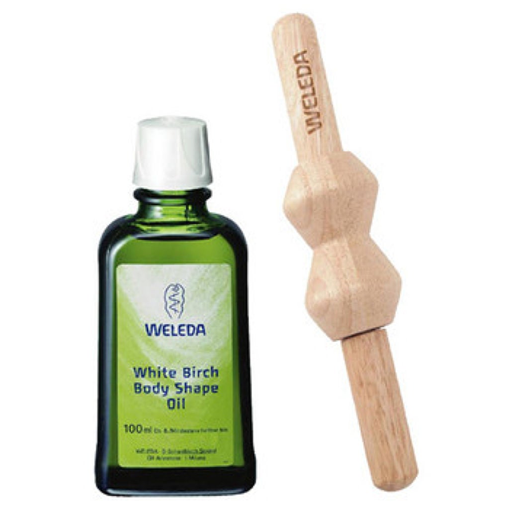 ホワイトバーチ マッサージローラーセット WELEDA