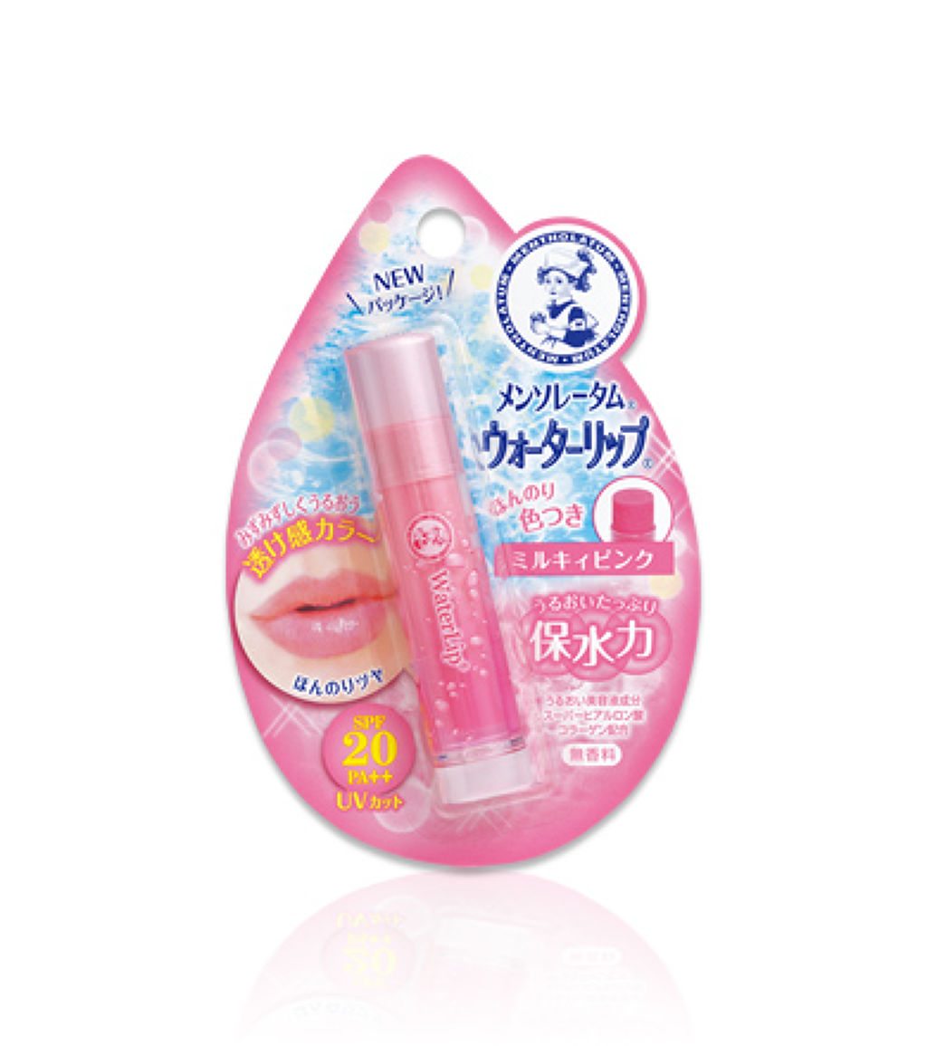 ウォーターリップ ほんのり色つき / メンソレータム