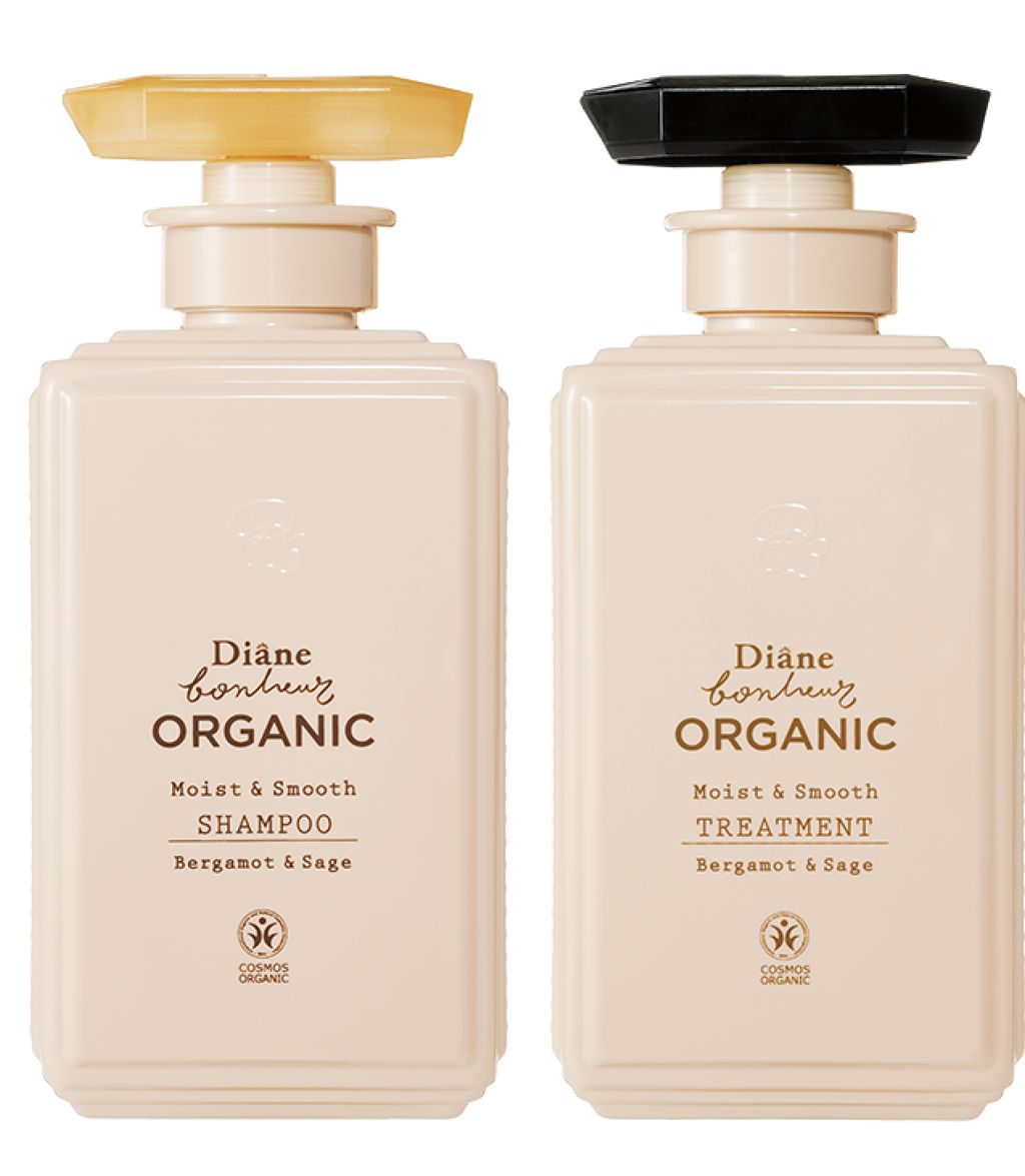 オーガニック モイスト&スムース シャンプー/トリートメント ベルガモット&セージの香り ダイアン