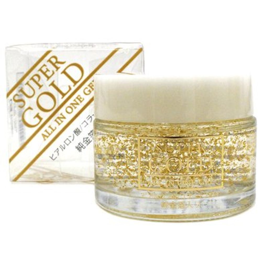 【試してみた】スーパーゴールド 純金箔入 オールインワン/プレス