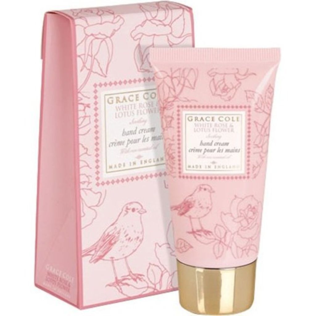 フローラルコレクション ハンドクリーム ホワイトローズ&ロータスフラワー グレースコール