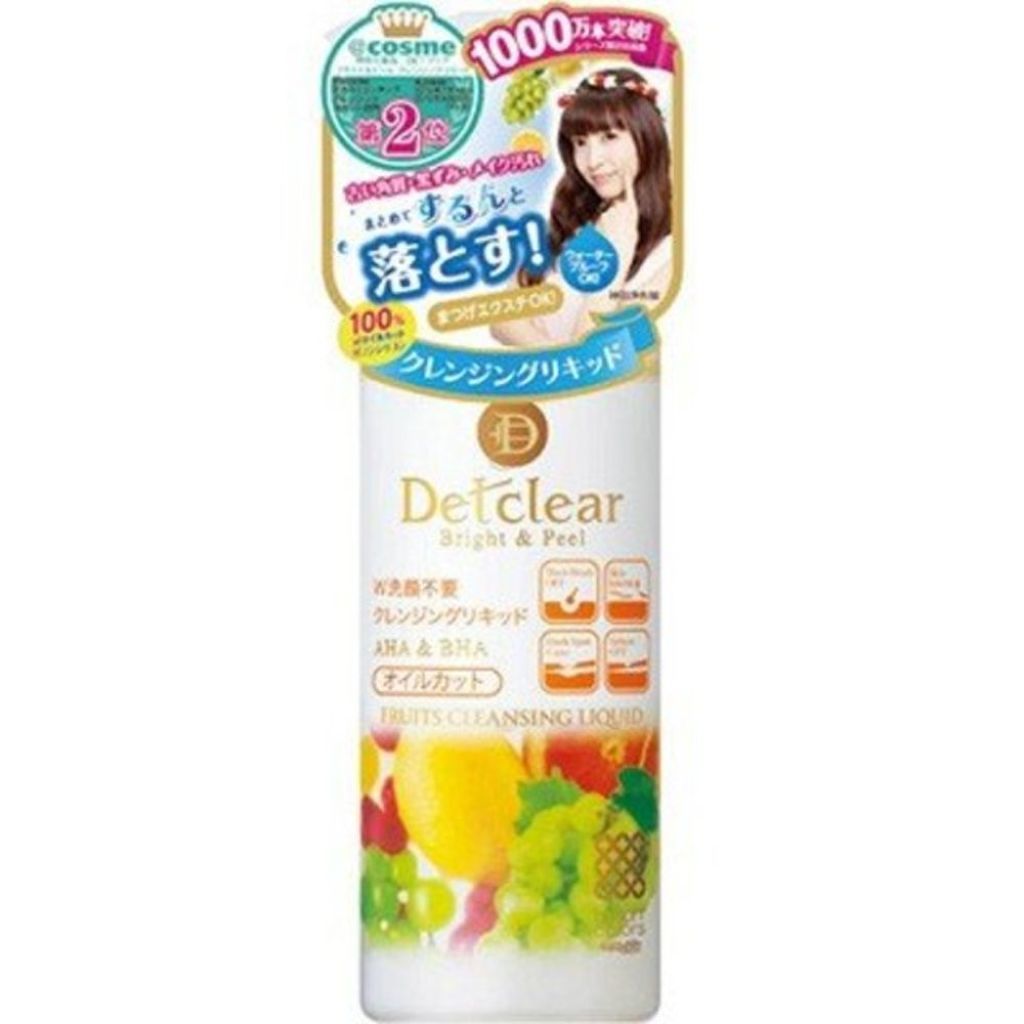 明色 DETクリア ブライト＆ピール オイルカットクレンジングリキッド