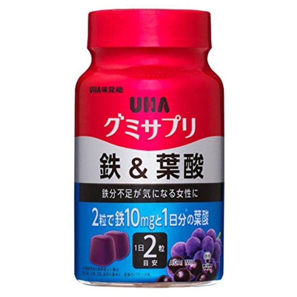 UHAグミサプリ鉄&葉酸 UHA味覚糖